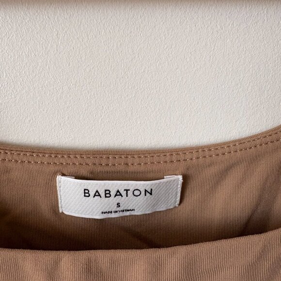 Aritzia Contour Squareneck Second-skin Sleeveless Bodysuit Size Small - Picture 4 of 5